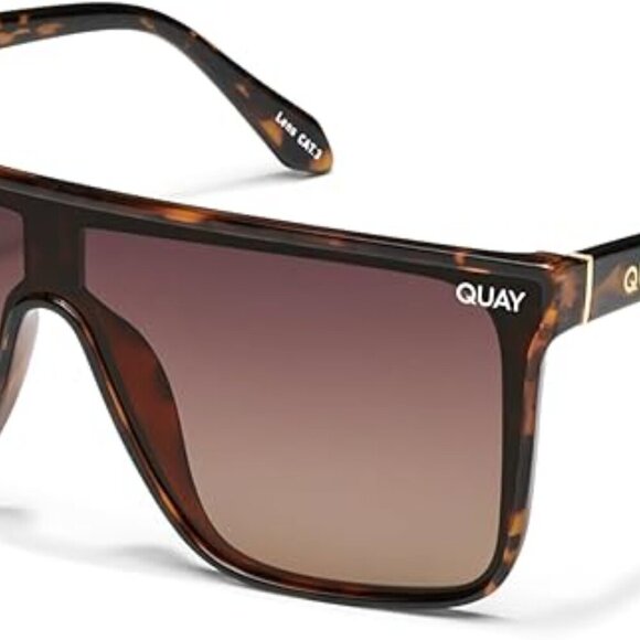 New Quay Nightfall Tortoise Frame/Brown Polarized Lens Sunglasses - Picture 7 of 11